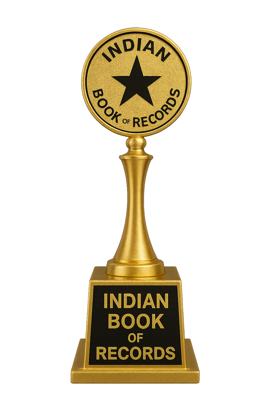 Indian Book of Records Certificate